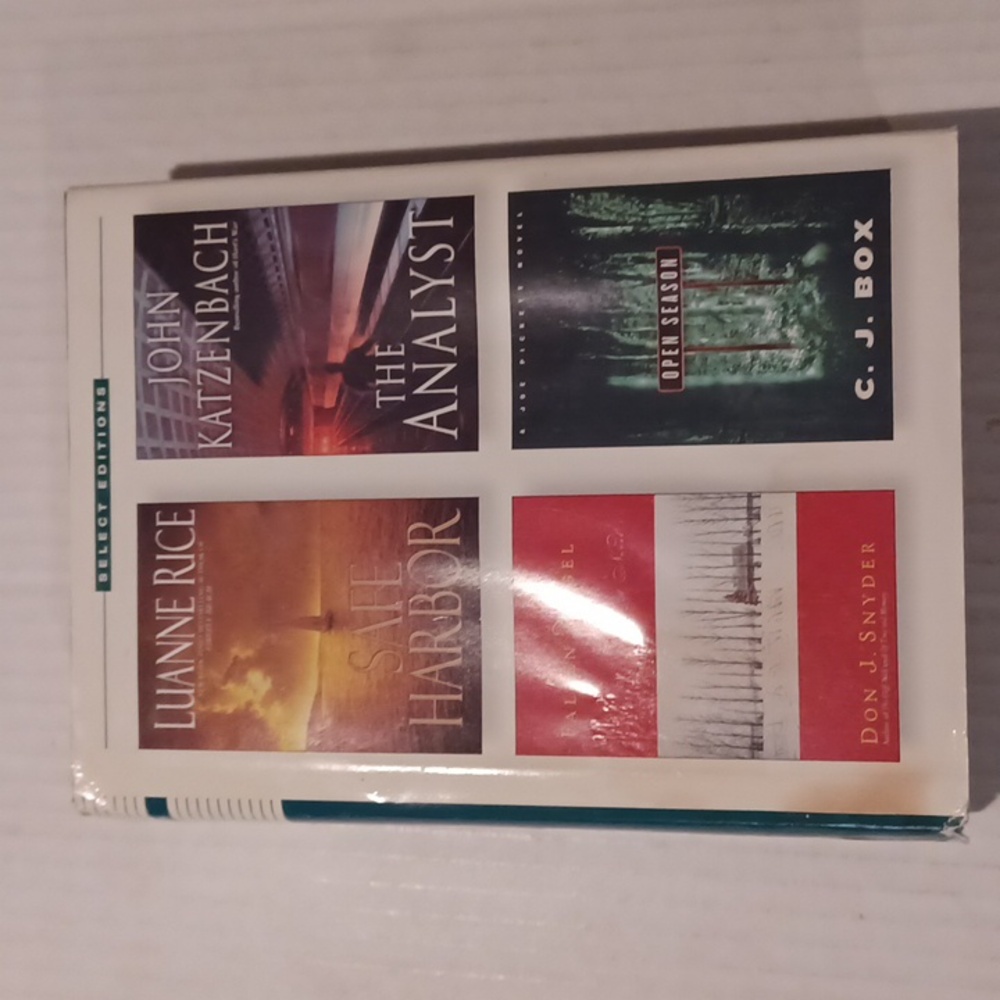 $4 Add-on Reader's Digest Selection of 4 Novels - Hardcover With Book Jacket